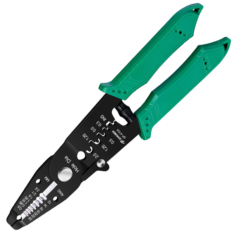 拓伏锐精密剥线钳进口多功能7合1剪剥压线钳子高精度电线缆剥线器