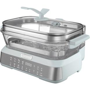 美膳雅电蒸锅多功能家用小型预约定时玻璃蒸锅大容量可拆洗蒸鱼锅