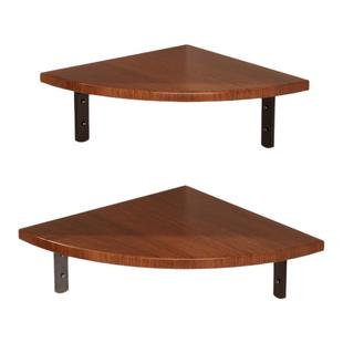 墙角置物架免打孔墙上拐角厨房壁挂三角收纳架墙面转角多层收纳架