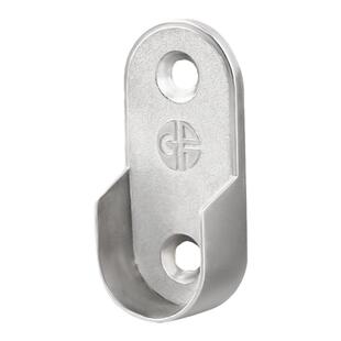 衣托配件法兰座衣杆固定托橱柜固定扣固定器衣橱柜子衣托托座卡槽