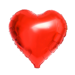 铝膜气球定制logo印字爱心18寸铝箔汽球订制元旦新年飘空装饰氛围
