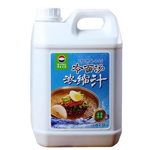延边大田冷面汤浓缩汤汁正宗朝鲜酸甜特产冷面汁调料2.5L桶装商用