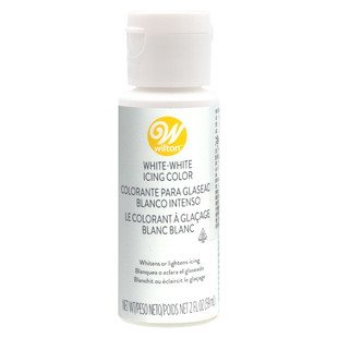 美国Wilton惠尔通白色色素59ml复配着色剂烘焙蛋糕奶油饼干糖果