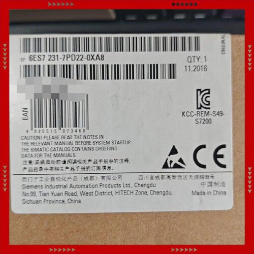 【问价】6es7231-7pd22-0xa8  模块，