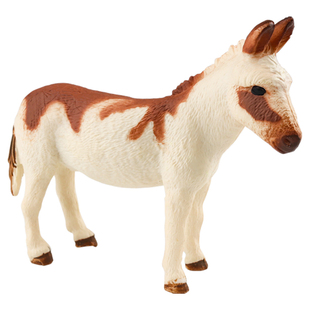 林畅模玩儿童动物玩具藏野驴模型实心毛驴子仿真野马男孩科教认知