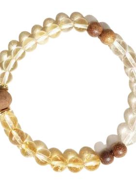 BYROOTS/抱树「栖霞系列·大地之诗金芒藏香珠手串生日礼物送女友