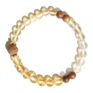 BYROOTS/抱树「栖霞系列·大地之诗金芒藏香珠手串生日礼物送女友