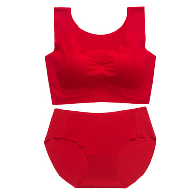 特大码200斤美背无痕背心式胖胸