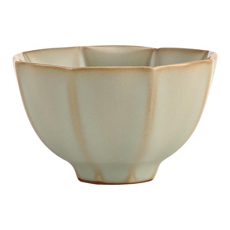景德鎮(zhèn)汝窯主人杯哥窯純手工主人茶杯個(gè)人專(zhuān)用單杯陶瓷高檔茶碗杯