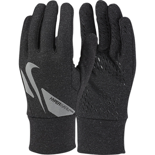 天天正品耐克保暖足球比赛训练运动加绒球员版手套 CU1592-010