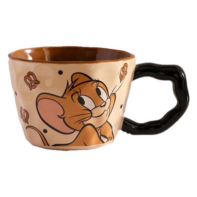 猫和老鼠大容量马克杯带勺早餐杯