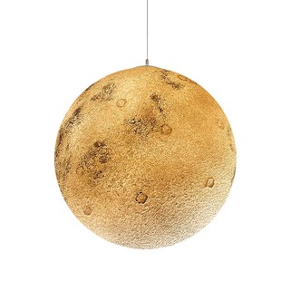 网红月球灯吊灯店铺酒吧餐饮餐厅灯氛围装饰星球灯大号户外月亮灯