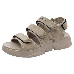 JEEPSPIRIT吉普男士凉鞋男款夏季2025新款外穿可下水运动款沙滩鞋