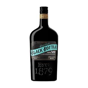 黑瓶岛烟苏格兰调和型威士忌700ml进口洋酒
