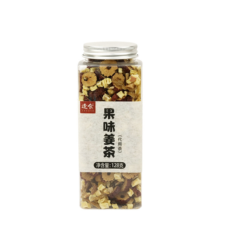 逢食果味姜茶手工晒制代用茶128g