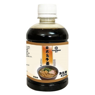 万字日式乌冬面调味汁日本龟甲万酱油日料蘸面汤面关东煮炖菜蘸汁