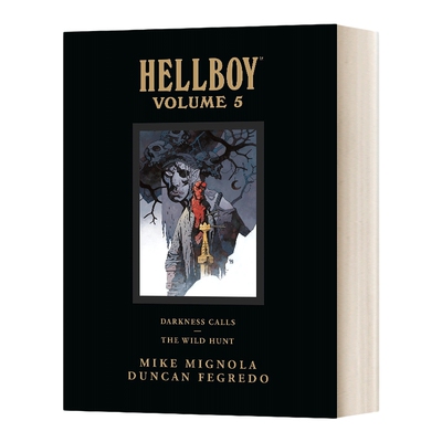 英文原版 Hellboy Library Volume 5 Darkness Calls and The Wild Hunt 地狱男爵卷5 精装馆藏版 英文版 进口英语原版书籍