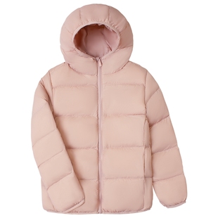 童装羽绒服男童女童2025年冬季新款儿童短款中大童连帽保暖外套Y