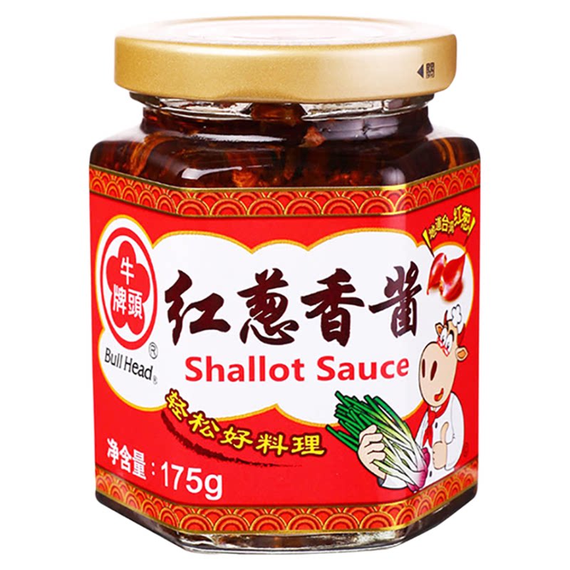 台湾牛头牌红葱香酱调味酱料台式红葱肉燥饭调料酱拌面酱下饭酱