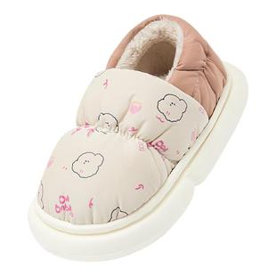 儿童棉拖鞋女童秋冬季2025新款室内家居保暖卡通中大童棉鞋男外穿