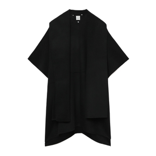 IT TOTEME女装围巾叠层羊毛大衣新款复古质感廓形毛呢长大衣1WRO0