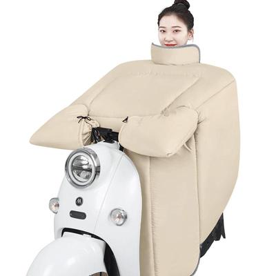 电动车挡风被冬季加绒加厚