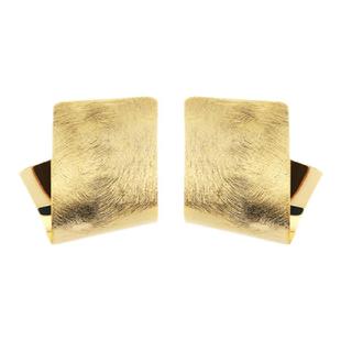 金色耳环欧美夸张高级感耳钉女时尚气质冷淡风个性法式复古耳饰