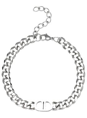 双D字母古巴项链潮牌配饰