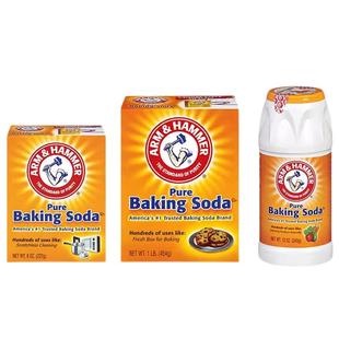 美国艾禾美小苏打粉摇摇瓶果蔬清洁去污异味食用烘焙 Baking Soda