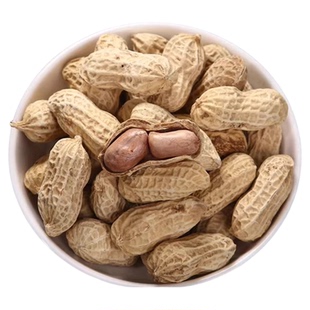 新货龙岩特产水煮白晒咸干花生蒜香五香多味带壳花生米坚果炒货零