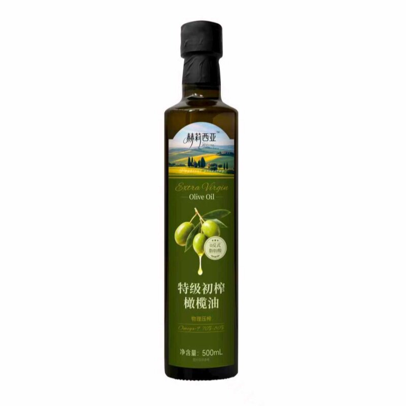 100%纯正西班牙正品特级初榨橄榄油食用油500ml零添加家用原生
