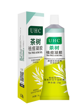 UHC茶树祛痘凝胶祛痘印淡化痘痕
