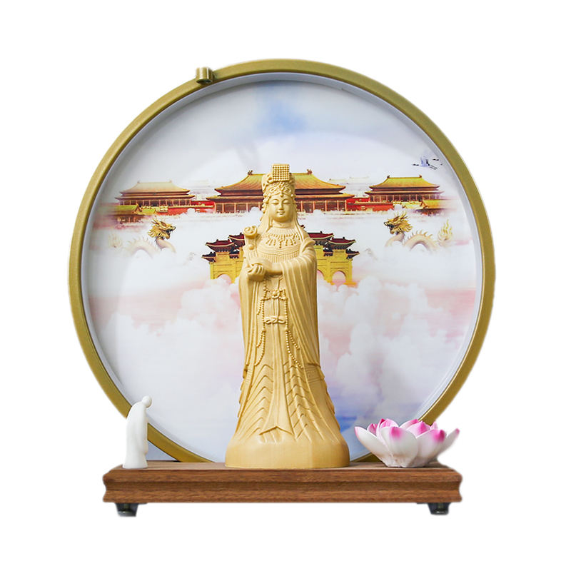 海神妈祖神像天上圣母天后湄洲岛海神娘娘家用客厅供奉摆件保平安