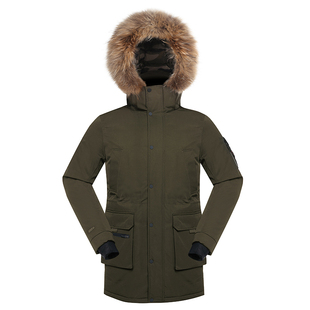 君羽户外800蓬鹅绒服男女中长款冬加厚极寒零下30度东北羽绒服071