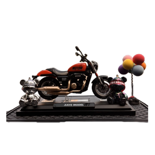 网红汽车车载车内饰品摆件中控台装饰摩托机车高端大气模型礼品