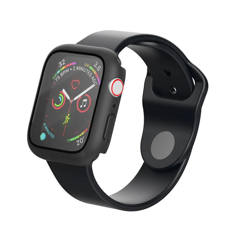 JTLEGEND适用苹果Apple Watch Series 9手表壳41mm壳膜一体防水保护壳45mm全包防摔8/7潮流钢化高清保护套