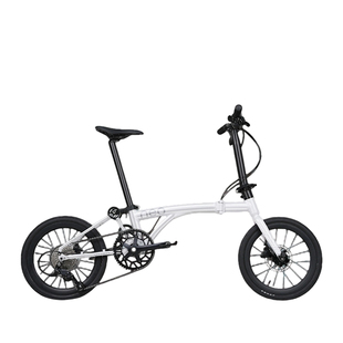 JAVA佳沃NEO-9S三折叠车X2折叠自行车铝合金油碟16寸便携通勤男女