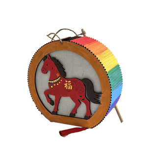 元宵节新年手工diy灯笼 幼儿园环创主题材料装饰礼物儿童变废为宝