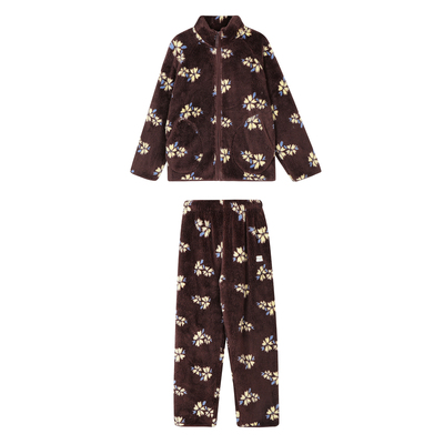 JoyceBra立领防风珊瑚绒睡衣