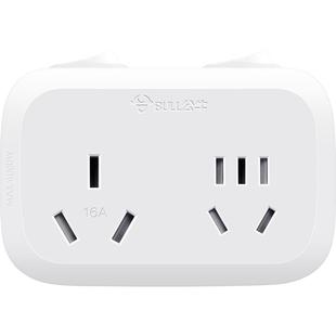 公牛空调专用插座转换器一转二16a转10a转换头16安带开关插排插板