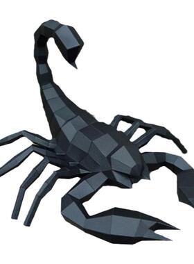 黑蝎子桌面立体装饰手工DIY朋克