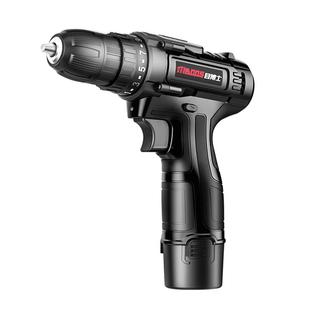 无刷锂电手电钻手枪钻电动工具小充电转家用打孔钻孔冲击螺丝枪刀