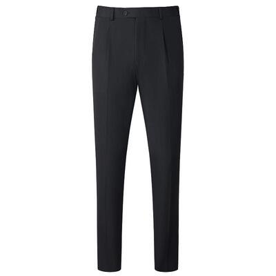 【重磅加厚】吉约蒙男士西裤商务休闲直筒保暖秋冬季黑色西装裤子