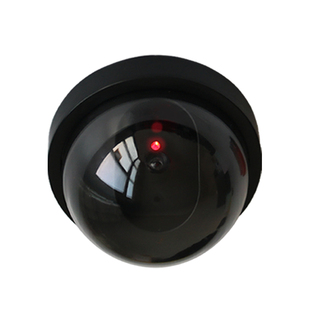新款大灯半球仿真摄像头模型假摄像头假监控器防盗监控摄像头带灯