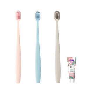 舒客宽头高密倍护牙刷成人软毛家庭装家用软毛牙刷正品官方旗舰店