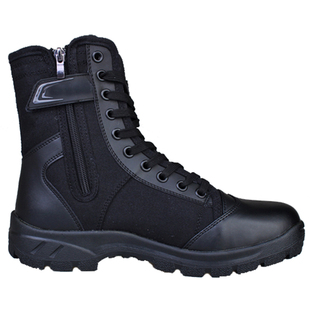 冬季保安鞋男高帮执勤棉鞋加绒保暖作训靴加厚棉靴户外巡逻安保靴