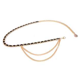 链条腰带女ins潮腰链夏季装饰西装连衣裙子收腰金属皮带2025新款