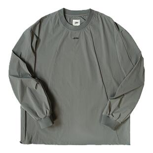 ATGM 美式休闲RUCO鲁道夫山系凉感轻量化长袖T恤机能风宽松卫衣男