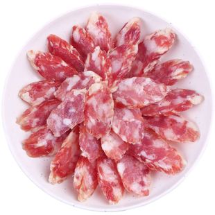 台州土香肠手工香肠腊肠咸味农家黑猪浙江台州温岭本地新荣记500g