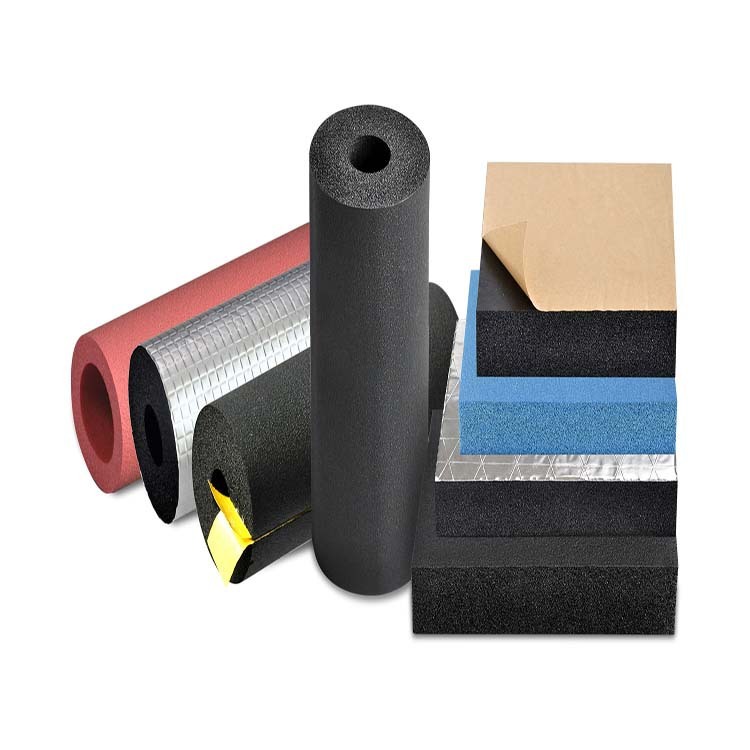 背胶橡塑海绵保温棉板批发单双面背胶nbr橡胶海绵室外橡胶保温板